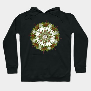 Paper snowflake mandala Hoodie